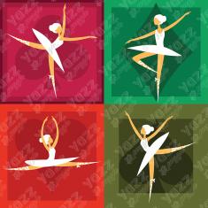 1023-teiliges Puzzle: Die Ballerina