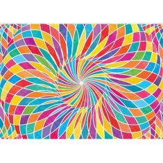 Puzzle de 1000 piezas : Círculo de colores