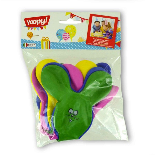 10 ballons animaux géants - Yoopy-YPY9219