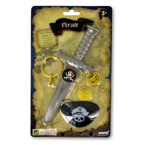 Set pirate : 5 accessoires - Yoopy-YPYJM5621