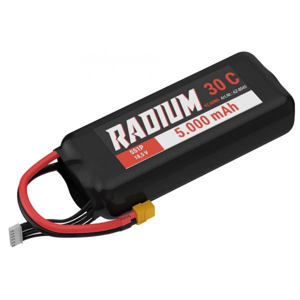 LiPo Radium 5s1p 18,5V 5000mAh 30C - AZ-8045