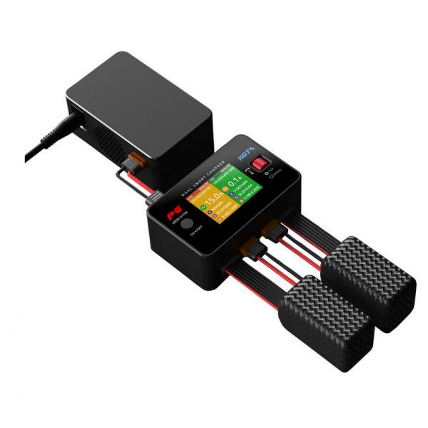 HOTA P6 Dual Smart Charger DC 2 x 300W 15A LCD Display - 700360