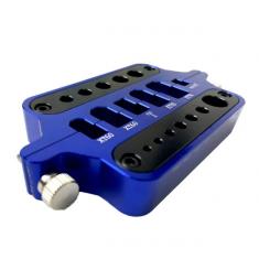 Support et aide au soudage pour connecteurs et prises de batterie modelisme (XT60-XT90-Dean ..) Bleu