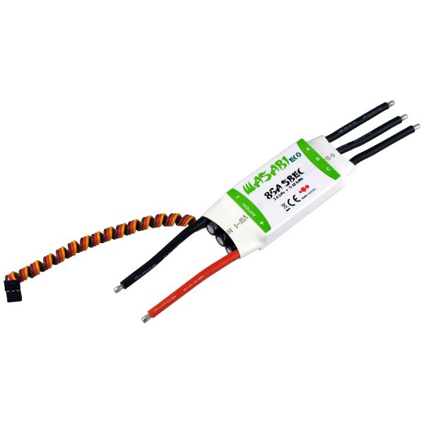 Controleur brushless 85A - BEC 5A - WASABI ECO - 4100285