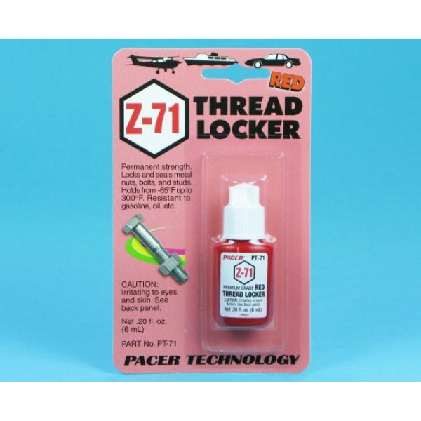 PT71 Z-71 Red Thread Locker .20oz - 5525738