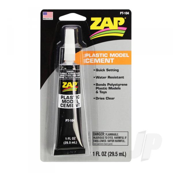 PT-104 Plastic Model Cement (1fl oz, 29.5 ml) - ZAPPT-104