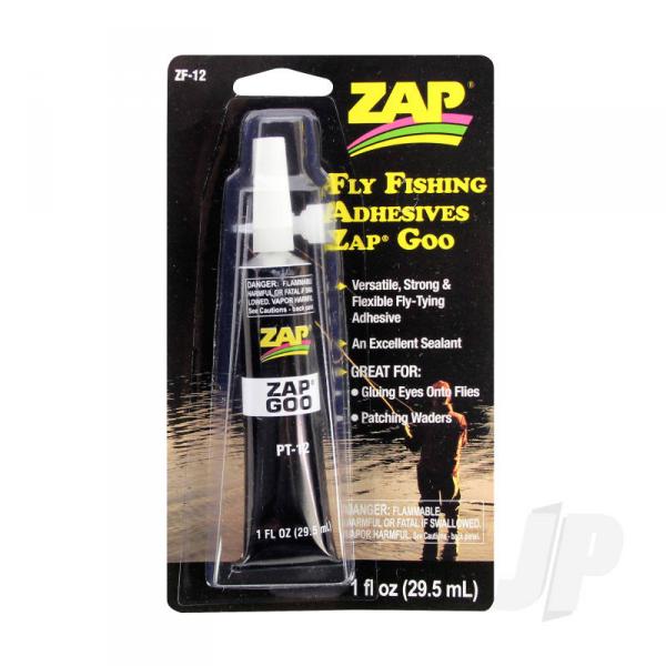 Fly Fishing Adhesives Zap Goo (1fl oz, 29.5ml) - ZAPZF-12