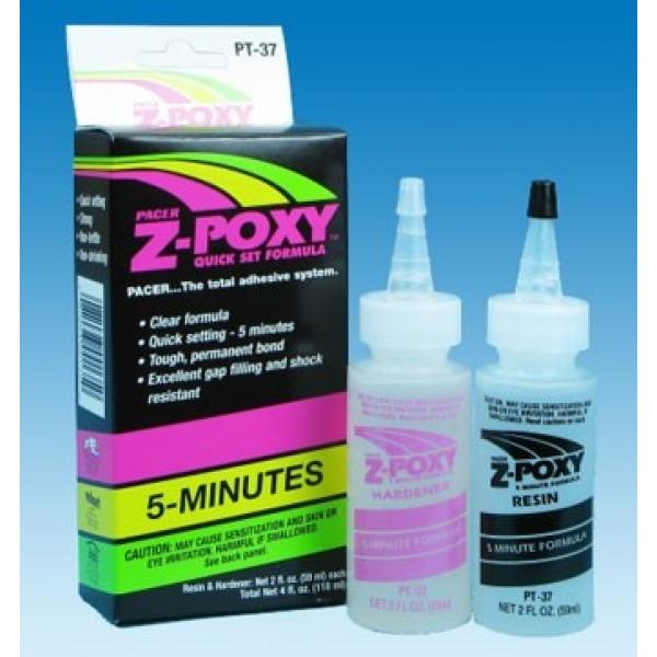 PT37 Z-Poxy 5 Minute Epoxy 4oz - JP-5525775