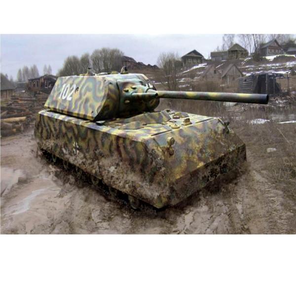 Maqueta de tanque: Heavy Tank Maus - Zvezda-Z6213