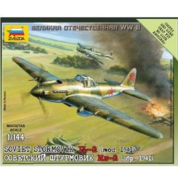 Illiouchine Il-2 Stormovik Zvezda 1/144 - Zvezda-6125