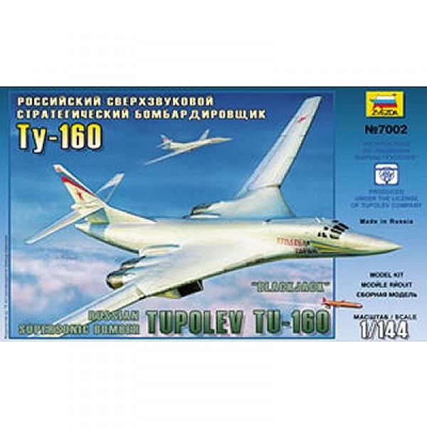 Tupolev Tu-160 Zvezda 1/144 - Zvezda-7002