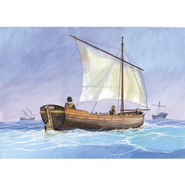 Barque medievale Zvezda 1/72 - Zvezda-9033