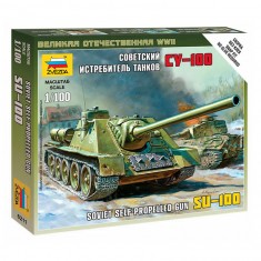 Canon automoteur Su-100 Zvezda 1/100