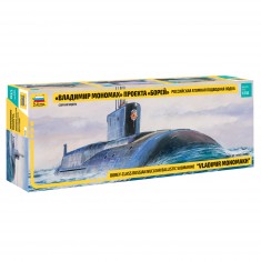 Maquette sous-marin : Sous-marin nucléaire classe Borei "Vladimir Monomakh"