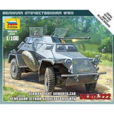 Sd.Kfz.222 Zvezda 1/100