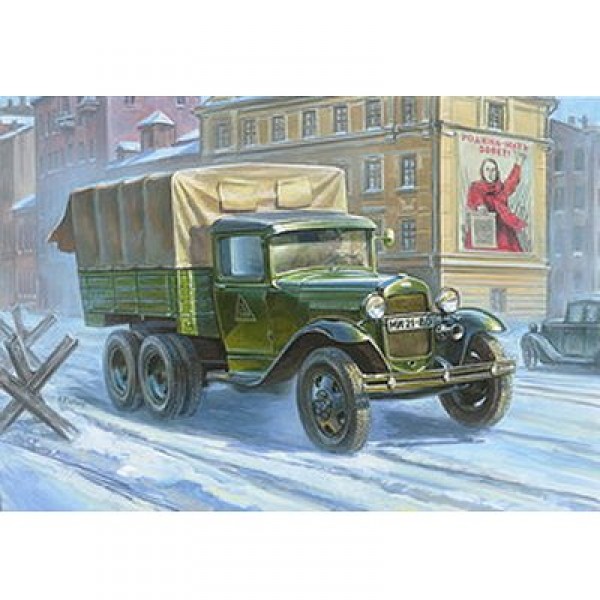 Maquette Camion soviétique Gaz-AAA - Zvezda-3547