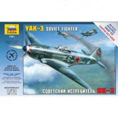 Maqueta de avión: caza soviético Yak-3
