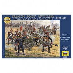 Figuren aus den Napoleonischen Kriegen: Französische Artilleristen 1812 