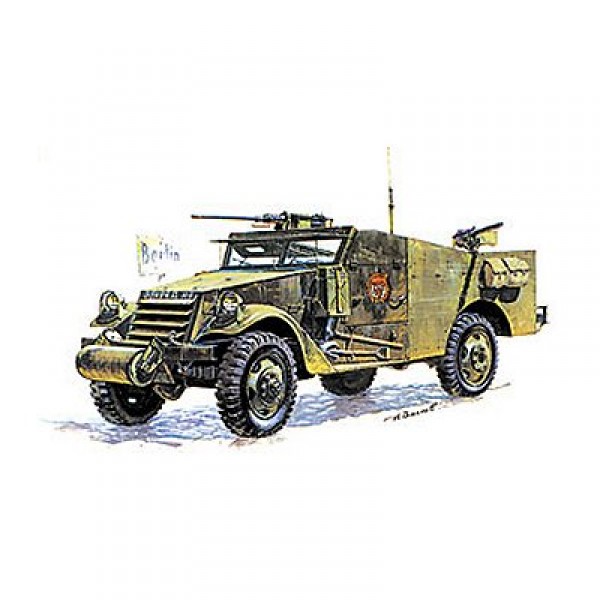 M-3 Armored Scout Car model kit  - Zvezda-3519