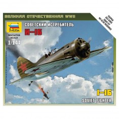 Maquette avion militaire : Chasseur Soviétique Polikarpov I-16