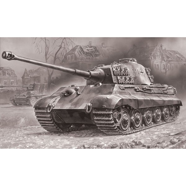 Maquette char : King Tiger - Zvezda-5023