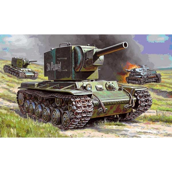 Maqueta de tanque: KV-2 - Zvezda-6202