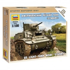 Model tank: US Light Tank M3A1 Stuart