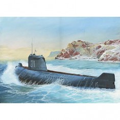 Maqueta de submarino soviético K-19