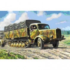 Modell Militärfahrzeug: Deutsches Halftrack Maultier L4500R