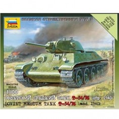 Panzermodell: Sowjetischer Panzer T34 / 76