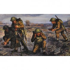 Figurines 2ème Guerre Mondiale : Mortier britannique