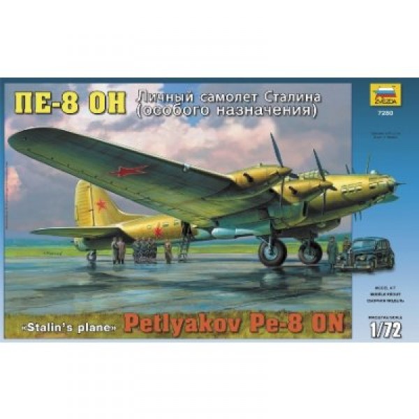 Maqueta de avión: Petlyakov PE-8 Stalin - Zvezda-7280