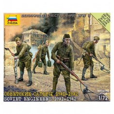 Figurines 2ème Guerre Mondiale : Sapeurs soviétiques