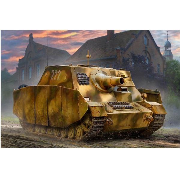Maqueta de vehículo militar: Sturmpanzer IV Brummbar - Zvezda-Z6244