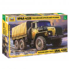 Maquette camion militaire : Camion URAL 4320