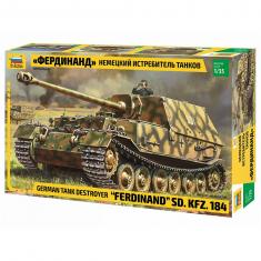 Maqueta de tanque: cazacarros alemán - Ferdinand