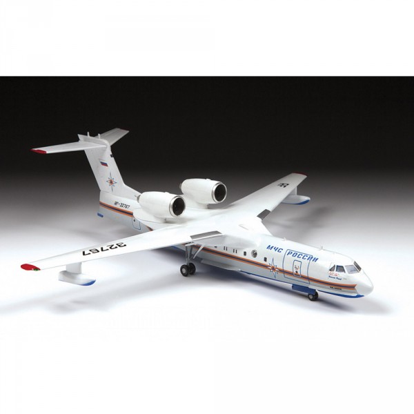 Maqueta de avión: avión anfibio ruso Beriev Be-200ES - Zvezda-Z7034