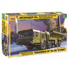 Model military vehicle: Iskander-M