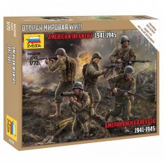 Figurines 2ème guerre mondiale : Infanterie américaine 1941-1945