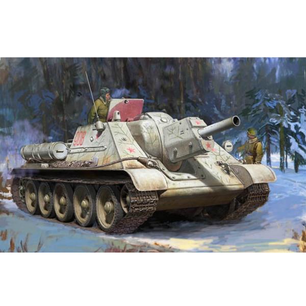 Maqueta de tanque: Su-122 - Zvezda-Z3691