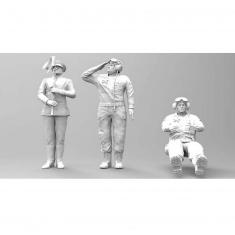 Figuren der russischen Panzerparade-Crew